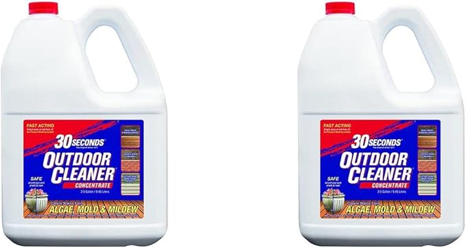 30 Seconds 2.5G30S Biodegradable Concentrated Outdoor Cleaner 2.5 gal Light Yellow Liquid (2)