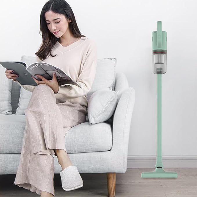 Cordless Vacuum Cleaner Cordless and Bagless Multi-Use Flexible Stick Vacuum with Attachable MultiFloor Brush in Brilliant White/Space Grey/Nordic Blue