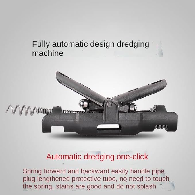 Electric Sewer Pipe Dredging Machine Toilet Kitchen 19-28MM Pipe Cleaning Machine Pipe Dredger Drain Cleaner 120W