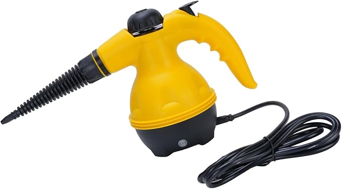 Handheld Steam Cleaner 1000W 350ml Capacity IPX4 Protection - Powerful 140℃ Steam Multi Surface Use for Home Cleaning