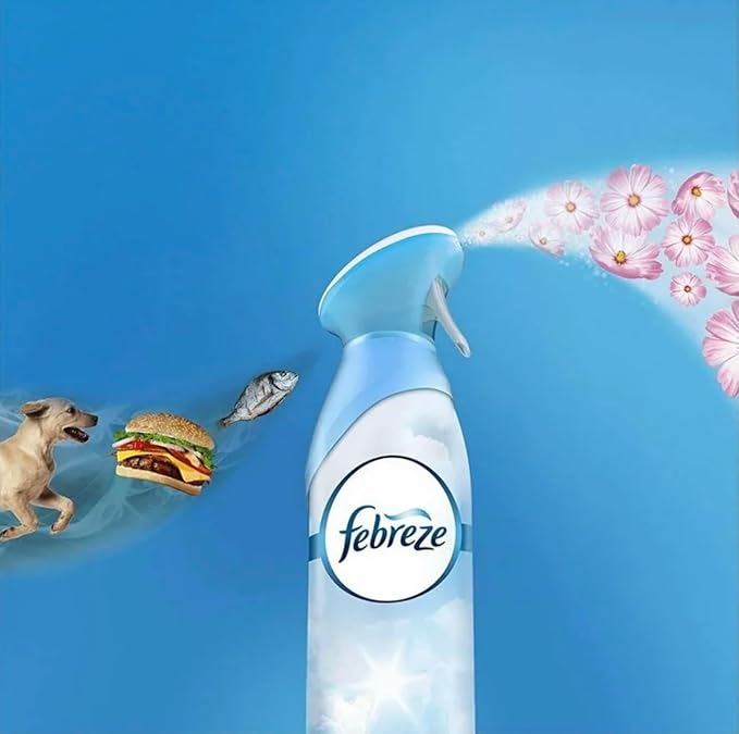 Febreeze Air Mist Refresh and Energize Rejuvenating Water Zesty Orange Blossom 2 Pack