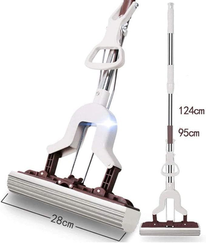 Kitchen Home PVA Sponge MopSuper Absorbent Quadruple Roller Foam Mop All Purpose Floor Cleaner