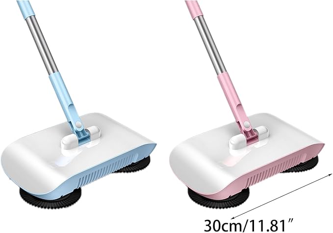 Household Sweeper Manual Floor Cleaner 2 in 1 Broom And Mop Hand Push Type Cleaner Dustpan Home Tools
