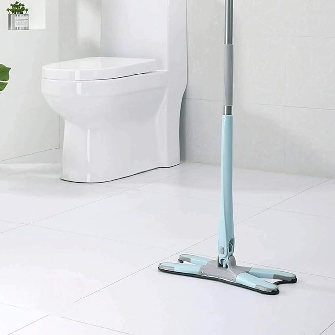 Mop Microfiber Floor Mop for Hardwood Cleaning 360 Rotating Dust Wet Mop for Home Kitchen and All Floor Surfaces