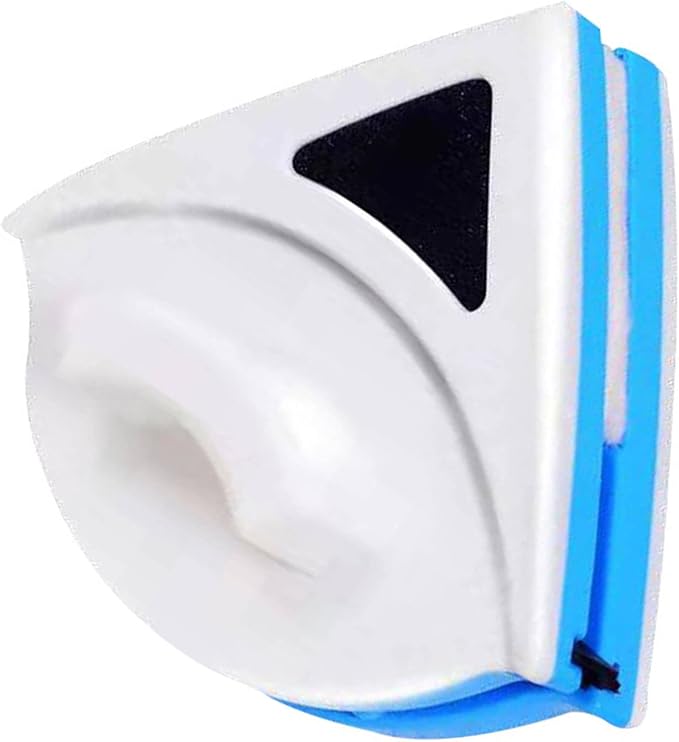 Septpenta Magnetic Window Cleaner Triangular Design with Powerful Magnets Double-Sided Glass Wiper Scratch Cleaning for Double Glazed Windows Energy Saving and Efficient