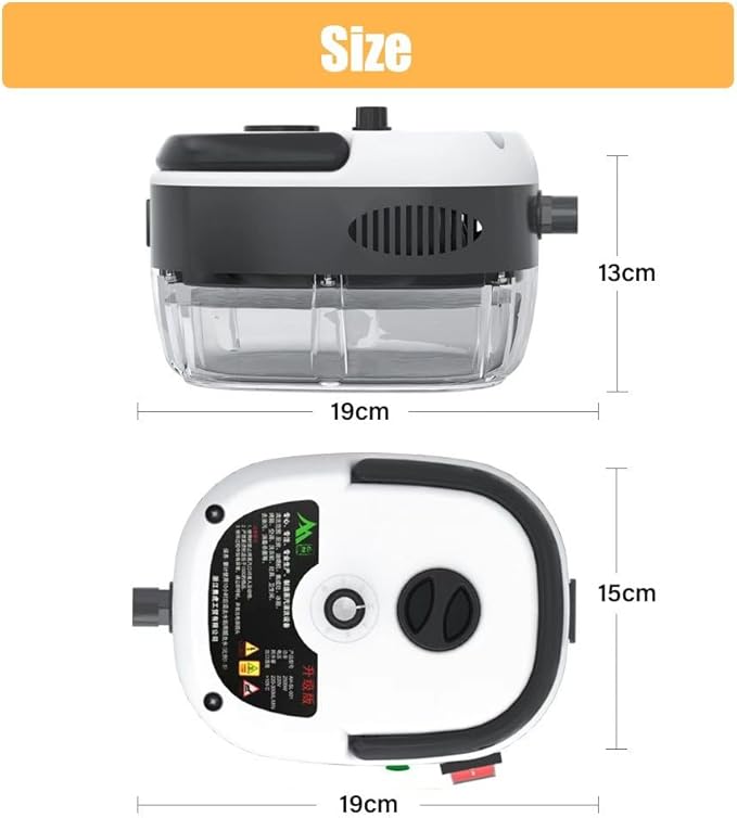 YUEWO Steam Cleaner 2500W High Pressure Steamer for Cleaning Handheld Steam Cleaner Portable for Home Use for Kitchen Bathroom Home Appliances