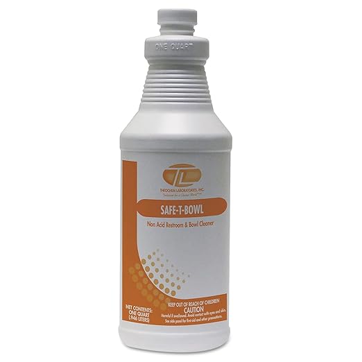 Safe-T-Bowl Liquid Toilet Bowl Cleaner 32oz Bottle 12/Carton (TOL975)