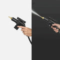 Handheld Steam Cleaner Portable Steam Cleaning Machine Automatic Pumping 10 in 1 Set Multi-Function Multi-Purpose -Free Multi-Surface Cleaning for Removing Oil/Stains/2792 (Color : Black)