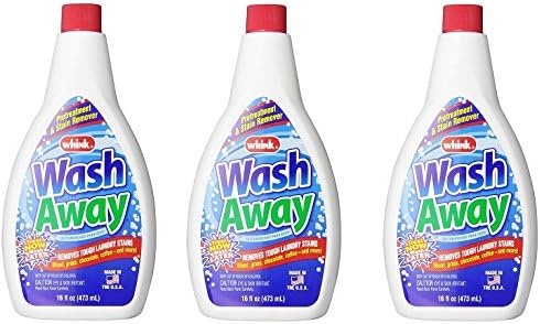 Wash Away Stain Remover 16 Fl Oz (Pack of 3) (3-Pack)
