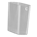 Lurrose Slim Trash Can for Narrow Spaces Design Versatile Bathroom Wastebasket for Bedroom Kitchen and Living Room Plastic Garbage Bin