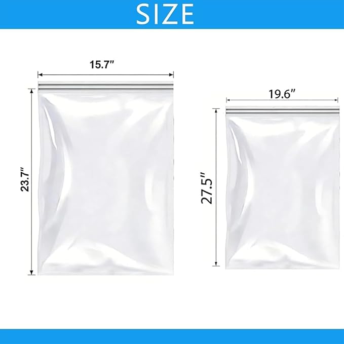 Oven Rack Cleaning Bags No Scrub Oven Rack Cleaning Bags Reusable Leak Proof OvenGrate CleaningBags For Deep Soaking Grill Grates Removable Metal Rack BBQ Racks (27.5 x 19.6in)
