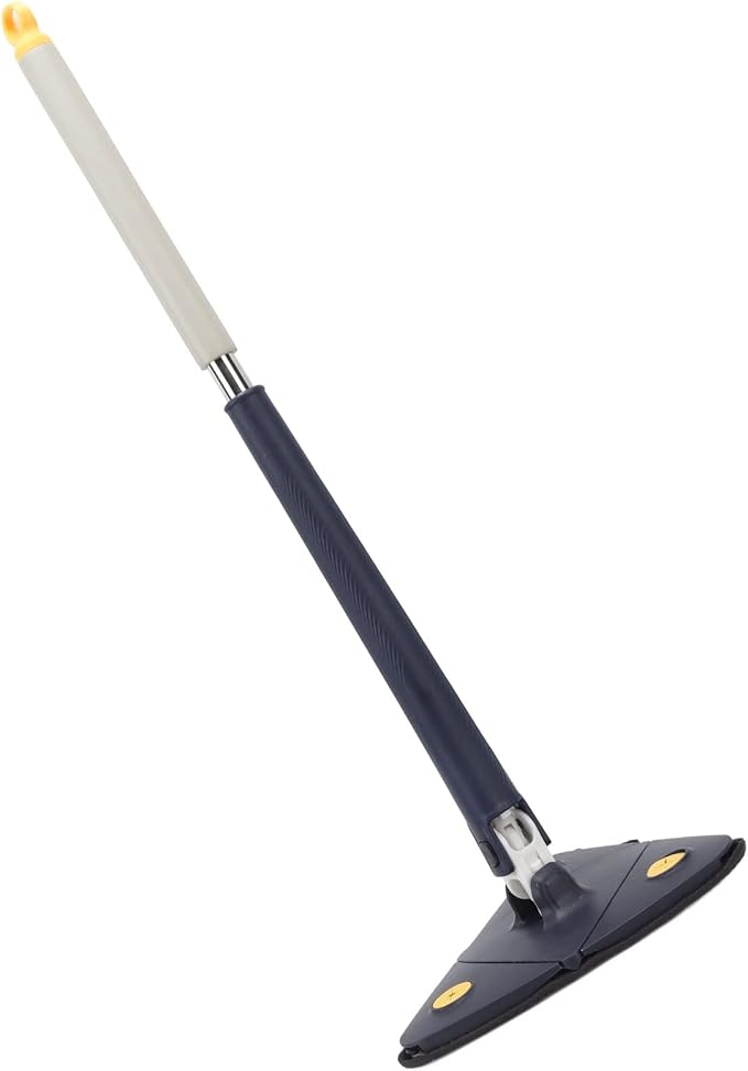 Extendable Triangle Mop Rotary 360 Degree Adjustable Cleaning Mop for Home Bathtub Floor Wall Premium ABS Stainless Steel Durable Lightweight Multi Surface