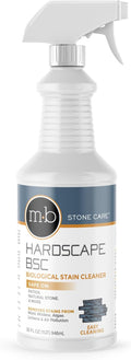 Hardscape BSC Headstone Cleaner for Grave Cleaning - Ideal for Cleaning Headstones Tombstones and Memorials - by MB Stone Care (1 QUART SPRAY)