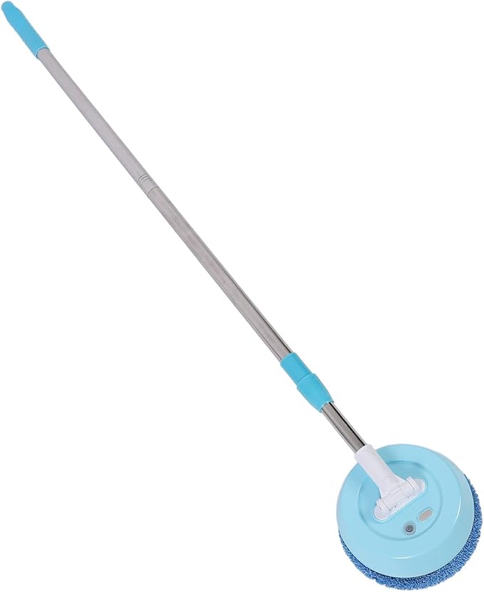 Cordless Electric Mop Powerful Wiping with Telescoping Rod for Floors Windows Ceilings (Type 1)