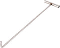 Heavy Duty Stainless Steel Drain Cover Lifter with T Handle for Grate and Utility Access Covers (15 * 100CM)