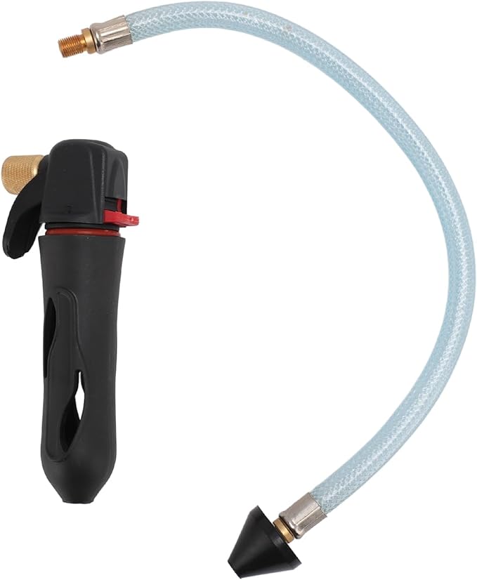 AC Drain Line Cleaner Tool Portable AC Condensate Line Cleaner for AC Clogs (Black)