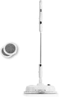 Steam Mop Handheld Three-In-One Dust-Free Rotating Mop Wet And Dry Electric Mop Sweeping And Mopping Integrated Machine for Floor Cleaning White