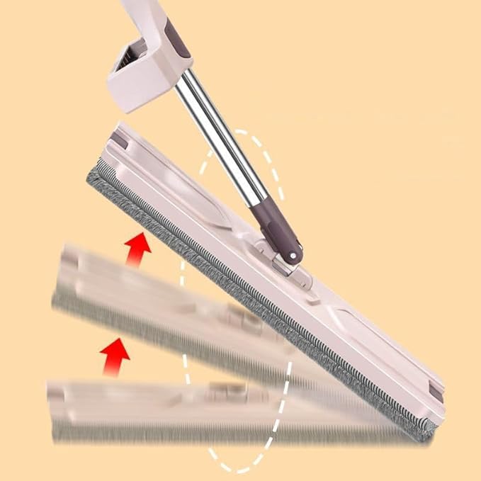Hand Free Mop Household Flat Dry and Wet Dual-Purpose Absorbent