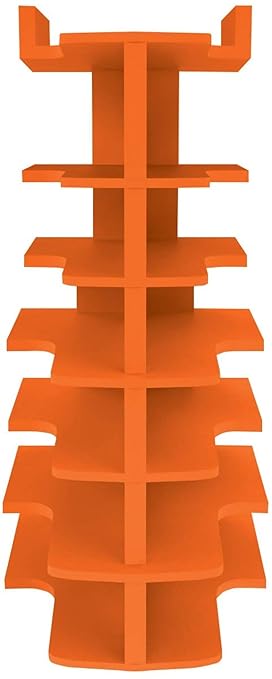 Big D The D-Tower Refill Mango Bay Fragrance Red-Orange - Lasts up to 45 Days - Air freshener Ideal for restrooms Offices hallways Kitchens Bathroom Stalls