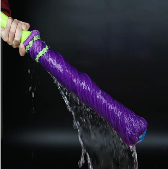 Easy Microfiber Self Wringing Mop with Extended Handle Self Twisting Rotary Mop Hands Free Wash Squeeze Mop