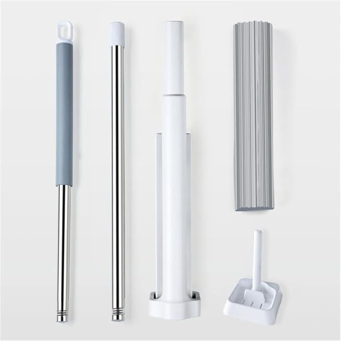 Absorbent Mop Flat Floor Tile Household Cleaning Free Hand Washing Cleaner Water Self-Wring Collodion Squeeze Mopping