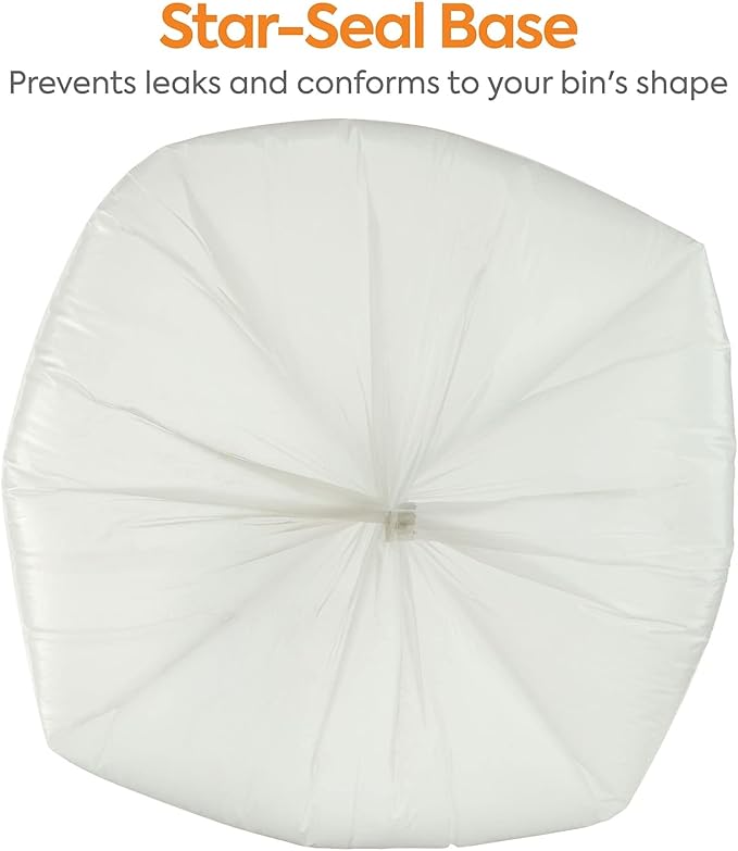 Professional AccuFit 23 Gallon Trash Bag 28 x 45 Low Density 0.9 mil Clear 200 Bags/Box
