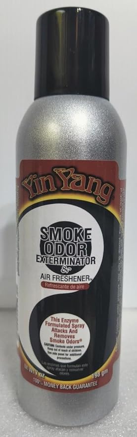 Smoke odor Exterminator Bamboo Breeze Includes Two 13 oz Jar Candle Two 7 oz Spray &amp Two Car Hangers All in One Bundle.