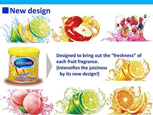 My Shaldan Air Freshener Lemon Scent (D41LE) - QTY. 12 Cans/Per BOX