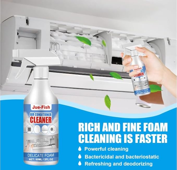 2024 New Air Conditioner Foaming CleanerAir Conditioner Coil Cleaner Multi-purpose Household Air Conditioner Coil CleanerRemoval of Peculiar Smell Home Office Cleaner (3pcs)