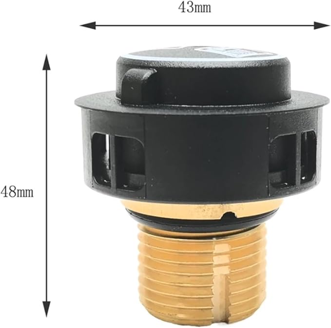 B64B-For Compatible for Karcher SC4 SC5 Vacuum Cleaner Steam Cleaner Tank Cap Replacement Safety Valve Boiler Cover Part # 4.580-760.0