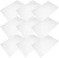 200pcs Pe Flat Plastic Trash Bags Disposable Garbage Bags 60x45cm 1.4mil Thickness Double-sided for Home Kitchen Waste Disposal