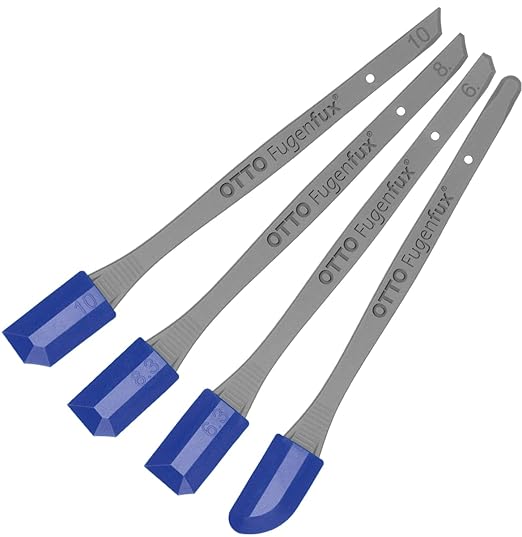 Fugenfux Silicone Grout Squeegee Set of 4