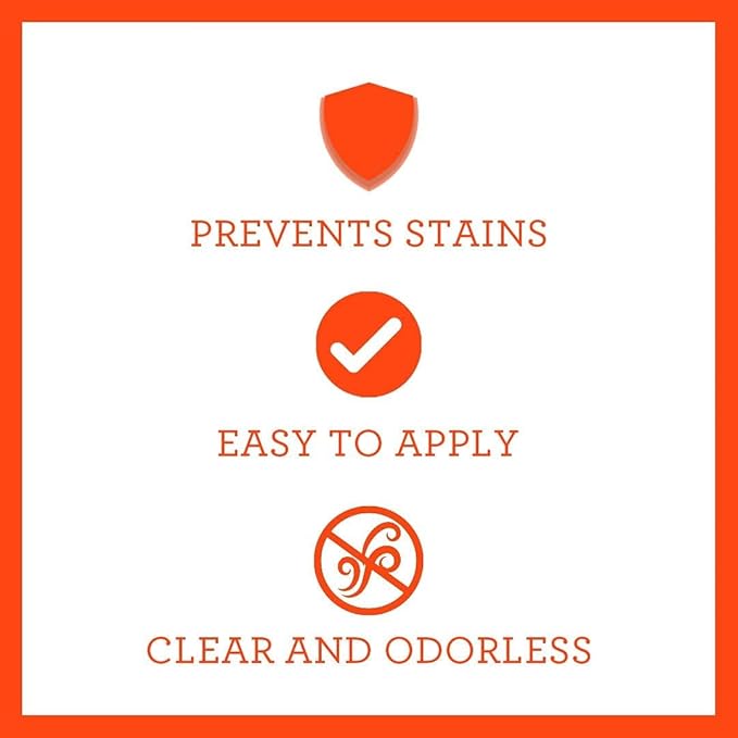 TriNova Non-Aerosol Stain Guard - Fabric Protection Spray for Upholstery Carpet Rugs and More to protect from liquid stains