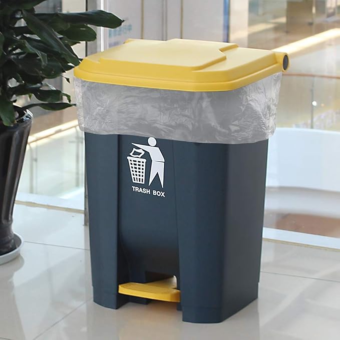 Wekioger 10 Gallon Clear Trash Bags Kitchen Garbage Bag 150 Counts