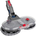 Electric Dry and Wet Mop Head Attachment Compatible with Dyson V7 V8 V10 V11 Cordless Stick Vacuum Cleaner