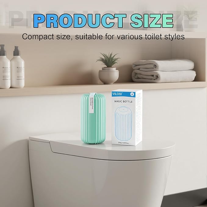 Crazy Clean Toilet Cleaner for bathroom: 3Pcs Toilets Cleaners Pro for Toilet Bowl Drop-in Tank Cleaning Eco-Friendly Powerful Stain &amp Odor Removal Safe for All Toilets Home &amp Travel