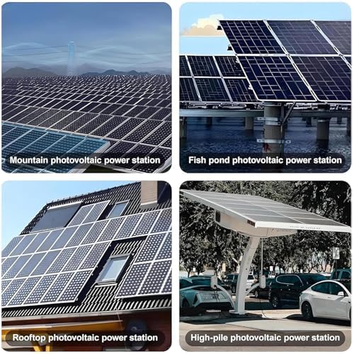 Glass Cleaning Brush Home Water Fed Telescopic Pole Kit Solar Panel Brush Rotating for Photovoltaic PanelTelescopic Rod Cleaning Machine for Solar Panels and Windows Electric Roller Brush