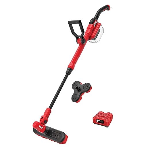 SKIL Electric Spin Scrubber Cordless Power Brush for Cleaning 20V Kit with Battery Charger - PB5100D-12