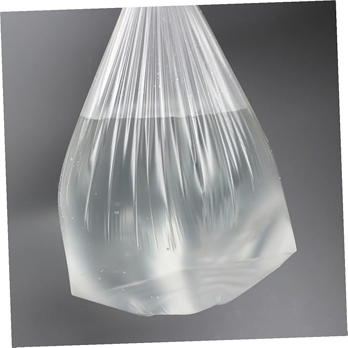 6 Rolls Thickened Small Trash Bags Disposable Plastic Garbage Can Liners for Bathroom and Bedroom Wastebaskets 45×50cm 30 Bags Per Roll
