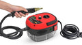 Steam Cleaner 2500W Handheld High Temp Portable Steamer Cleaning Machine With 3 Brush Heads 6 Speed Gear Adjustment 10S fast heating for Cleaning Grout Tile Living Room Kitchen Red