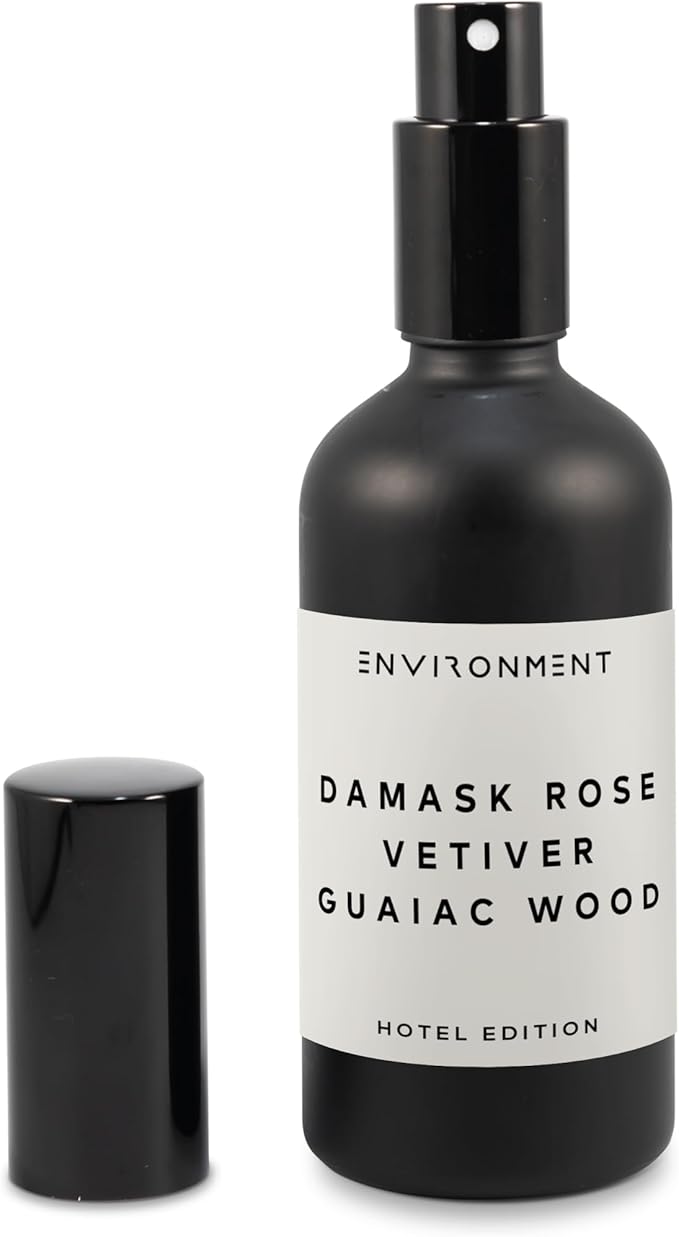 ENVIRONMENT Inspired by 5-Star Resort FMT Room Spray 100ml Air Freshener (Damask Rose | Vetiver | Guaiac Wood) Home Fragrance Accessories Room Perfume Room Deodorizer Vegan &amp Cruelty-Free
