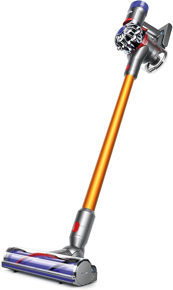 Dyson (214730-01 V8 Absolute Cordless Stick Vacuum Cleaner Yellow