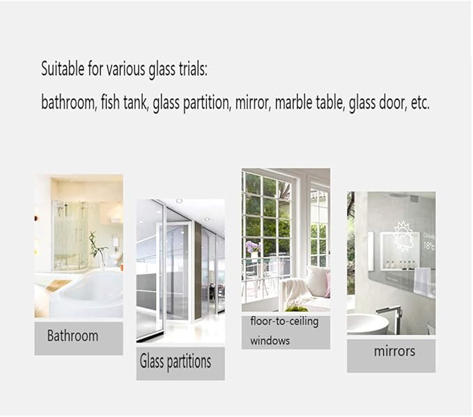 Magnetic Window Cleaner Magnetic Glass Cleaner Double Side Window Cleaner Glider Washing Brush Equipment Glass Wiper Cleaning Tool for High-Rise and Car Glazed Window Thickness