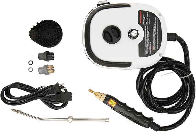 Steam Cleaner 2500W High Handheld Steam Cleaner High Speeds Pressure Temperature Steam Cleaning Machine for Kitchen Furniture Bathroom Car High Temperature Cleaning Machine