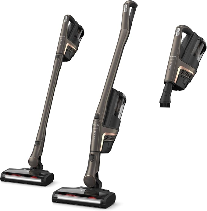 Miele Triflex HX2 Pro Cordless Stick Vacuum Cleaner 120 min runtime Infinity Grey PearlFinish / Rose Gold