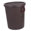 PRETYZOOM Tea Trash Can Office Garbage Can Trash Bin with Lid Compost Pail Small Waste Basket Countertop Compost Bin Waste Basket Bathroom Garbage Bathroom Trashcan with Lid Pp Coffee