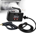 Pressure Steam Cleaner 2600W High Pressure Car Steam Engine for Car Detailing Handheld Steam Cleaner for Car Detailing Portable Steam Engine for Cleaning (110V/220V)Black-110V