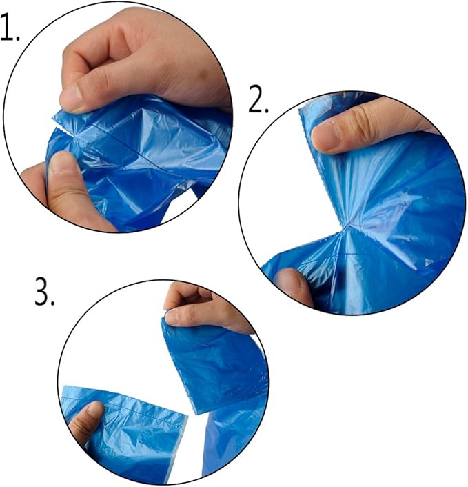Kitchen Trash Bags 10 Gallon120 Counts Blue