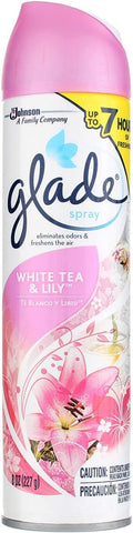 Glade Spray 8 Oz. - White Tea &amp Lily Scent