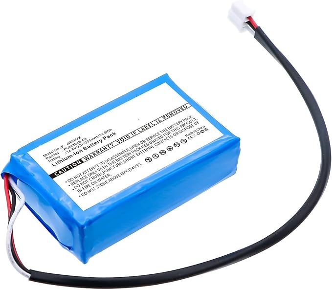 14.8V 1000mAh Li-Ion Battery Compatible for Hutt W55 W66 DDC55 DDC51 DDC5 C6 443048-4S G104 PL443048-4S Window Cleaning Robot